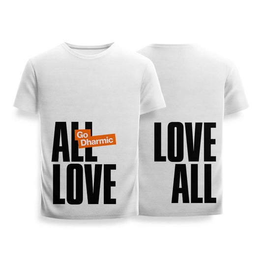 Go Dharmic Love All Short Sleeve T-Shirt